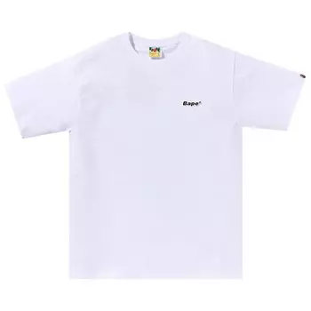 Футболка с граффити BAPE Colors, цвет Белый