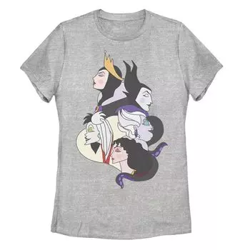 Футболка с графическим изображением Disney Villains Group Shot для юниоров Licensed Character