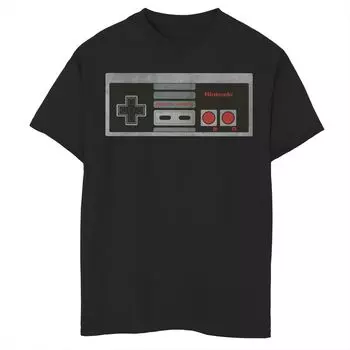 Футболка с графическим изображением контроллера Nintendo NES для мальчиков 8–20 лет Licensed Character
