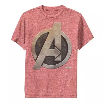Футболка с графическим изображением Marvel Avengers Infinity War Sl для мальчиков 8–20 лет с символом производительности Marvel