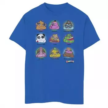 Футболка с графическим изображением Poopsie Slime Surprise для мальчиков 8–20 лет, групповая фотография, аэрограф Licensed Character