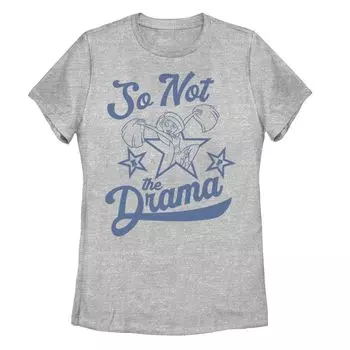 Футболка с графическим изображением «So Not The Drama» от Disneys Ким Пять-с-плюсом-юниорами Licensed Character