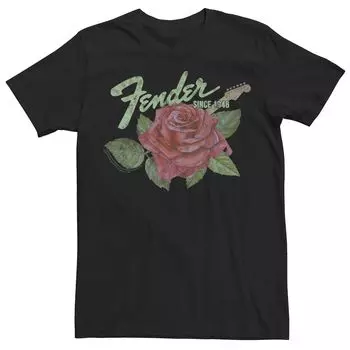Футболка с графическим логотипом Fender Big Rose для юниоров Licensed Character