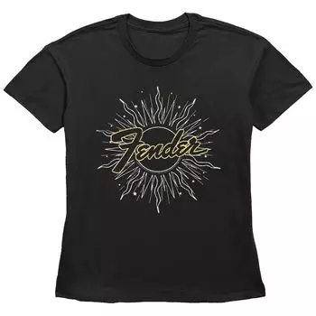 Футболка с графическим логотипом Fender Sun для юниоров Licensed Character