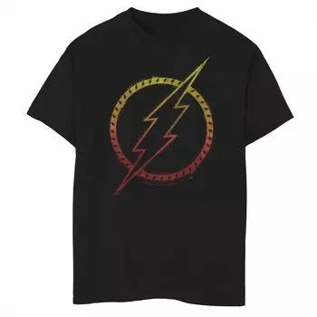 Футболка с графическим логотипом Flash Gradient Lightning для мальчиков 8–20 лет Licensed Character
