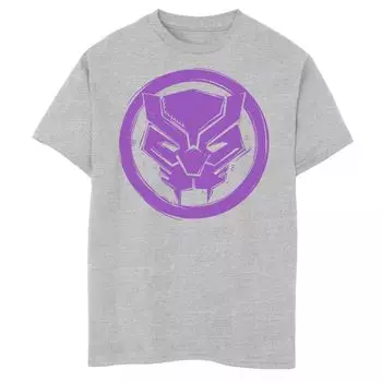 Футболка с графическим логотипом Marvel Black Panther для мальчиков 8–20 лет Marvel