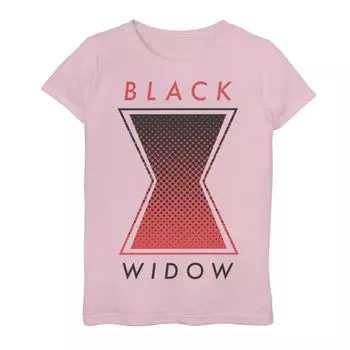 Футболка с графическим логотипом Marvel Black Widow для девочек 7–16 лет Marvel