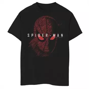 Футболка с графическим логотипом Marvel Spider-Man вдали от дома для мальчиков 8–20 лет Marvel