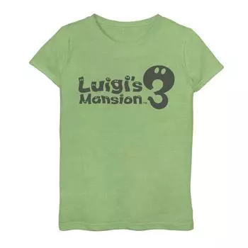 Футболка с графическим логотипом Nintendo Luigi's Mansion 3 для девочек 7–16 лет Licensed Character