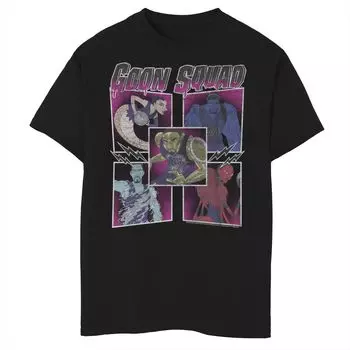 Футболка с графическим логотипом Space Jam 2 Goon Squad для мальчиков 8–20 лет Licensed Character
