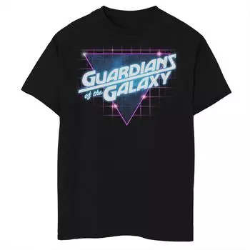 Футболка с графическим логотипом в стиле ретро для мальчиков 8–20 лет Marvel Guardians of the Galaxy Licensed Character