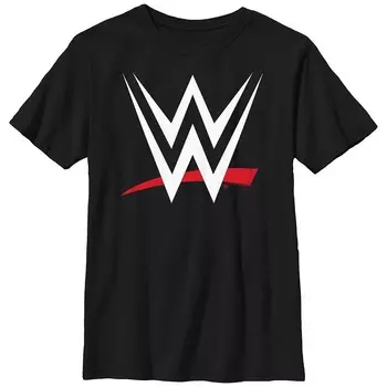 Футболка с графическим логотипом WWE для мальчиков Licensed Character, черный
