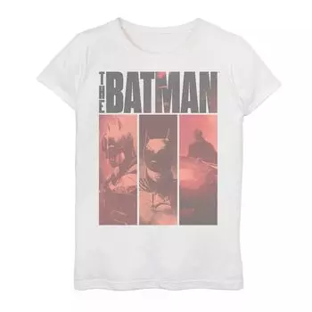 Футболка с графическим плакатом и плакатом DC Comics для девочек 7–16 лет Licensed Character, белый