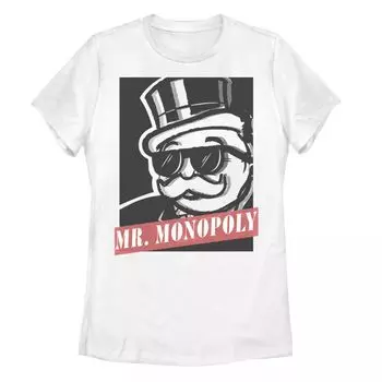 Футболка с графическим плакатом «Мистер Монополия» для юниоров Licensed Character