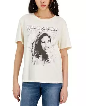 Футболка с графическим портретом selena для юниоров Selena, мульти