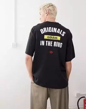 Футболка с графическим принтом Adidas Originals in the ring