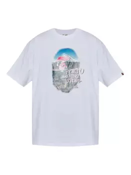 Футболка с графическим принтом BATHING APE A Bathing Ape, белый