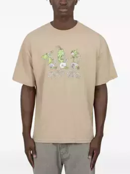 Футболка с графическим принтом Brain Dead, нейтральный