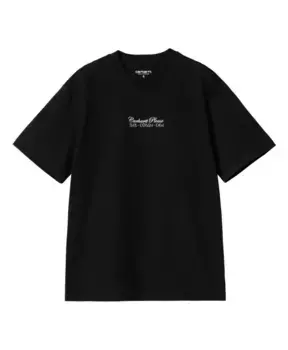 Футболка с графическим принтом Carhartt Wip, черный