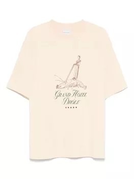 Футболка с графическим принтом Drle De Monsieur, нейтральный