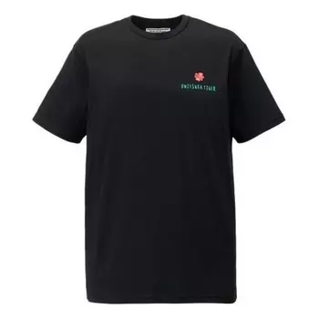 Футболка с графическим принтом футболка Onitsuka Tiger, черный