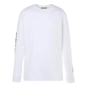 Футболка с графическим принтом футболка с длинным рукавом Onitsuka Tiger, белый