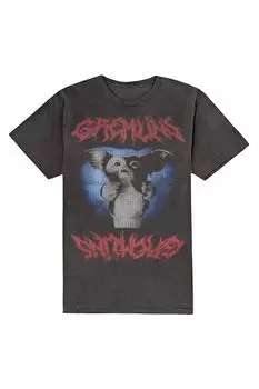 Футболка с графическим принтом Gizmo Gremlins, черный