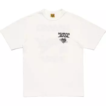 Футболка с графическим принтом Human Made, черный