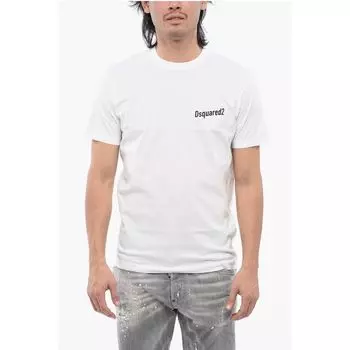 Футболка с графическим принтом и классным кроем Dsquared2, White