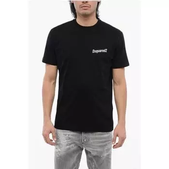 Футболка с графическим принтом и классным кроем Dsquared2, Black