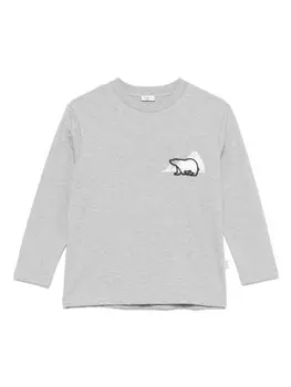 Футболка с графическим принтом Il Gufo, серый