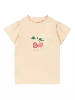 Футболка с графическим принтом Konges Sljd, нейтральный