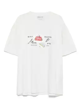 Футболка с графическим принтом Martine Rose, белый