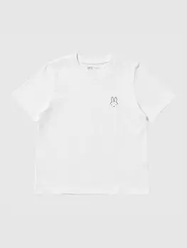 Футболка с графическим принтом miffy ut Uniqlo, цвет 00 белый