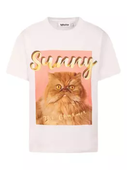 Футболка с графическим принтом Molo, белый