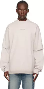 Футболка с графическим принтом Off-White Balenciaga
