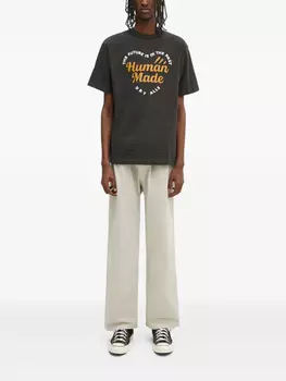 Футболка с графическим принтом от Human Made, черный