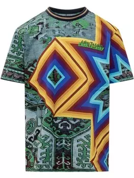 Футболка с графическим принтом Pierre-Louis Mascia, зеленый