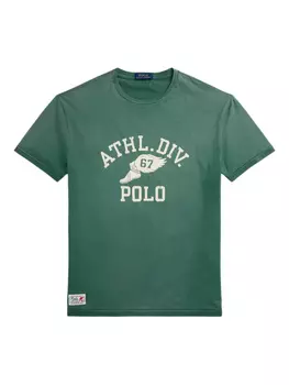 Футболка с графическим принтом Polo Ralph Lauren, зеленый