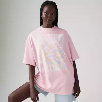 Футболка с графическим принтом Short Stack Levi's, цвет Dream In Color - Yellow