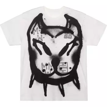 Футболка с графическим принтом SS23, белая Givenchy, белый