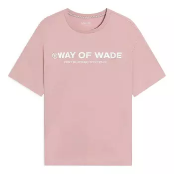 Футболка с графическим принтом way of wade Li-Ning, розовый