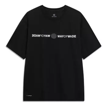 Футболка с графическим принтом way of wade Li-Ning, черный