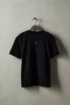 Футболка с графическим принтом x sr_a ZARA, черный