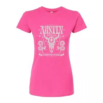 Футболка с графическим рисунком Austin Texas для юниоров Licensed Character, розовый