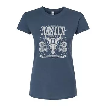 Футболка с графическим рисунком Austin Texas для юниоров Licensed Character, синий