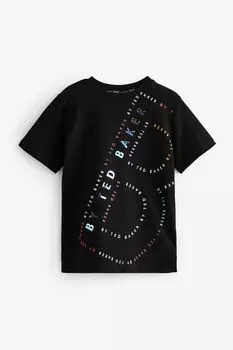 Футболка с графическим рисунком Baker By Ted Baker, черный