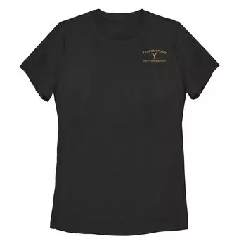 Футболка с графическим рисунком бренда Yellowstone Dutton Ranch для юниоров Licensed Character
