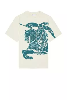 Футболка с графическим рисунком Burberry, цвет Plaster