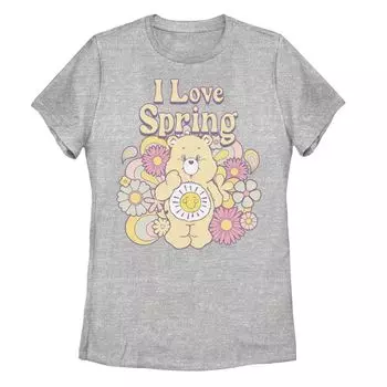 Футболка с графическим рисунком Care Bears Funshine Bear для юниоров Spring of Love Licensed Character